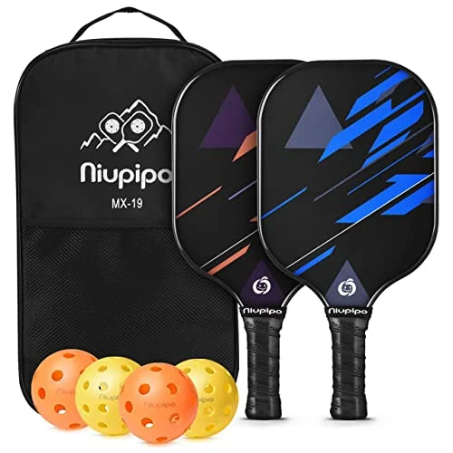 Niupipo Pickleball Paddle Set with Bag and Balls - Rank 2 in Best Pickleball Racket of 2025