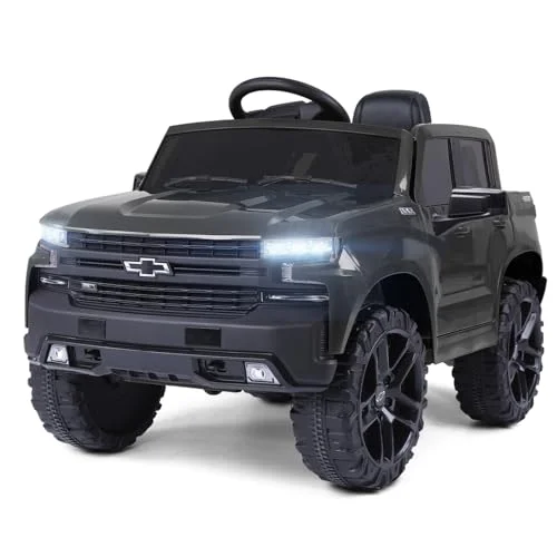 FUNTOK Chevrolet Silverado Kids Ride-On Truck - Rank 5 in Best Power Wheels of 2025