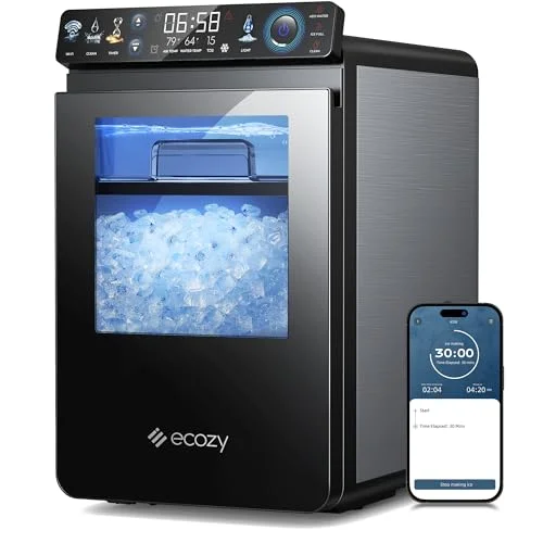 Ecozy Countertop Nugget Ice Maker - Rank 2 in Best Countertop Ice Machine of 2025