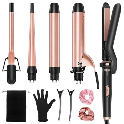 Ufree 5 in 1 Curling Iron Set - Rank 10 in Best Curling Iron of 2025