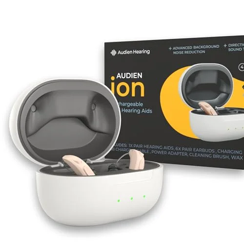 Audien Hearing ION Wireless Rechargeable Hearing Aid - Rank 2 in Best Bose Hearing Aids of 2025