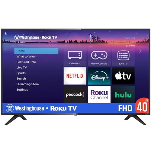 Westinghouse 40-Inch 1080P Smart LED TV - Rank 4 in Best 40 In Tv of 2025