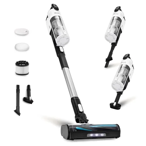 LEVOIT Cordless Vacuum Cleaner, Tangle-Resistant, 50 Min Runtime - Rank 7 in Best Shark Cordless Vacuums of 2025