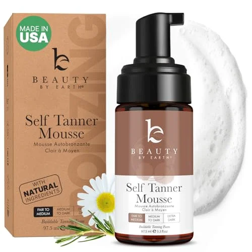 Self Tanner Mousse for Fair to Medium Skin - Rank 2 in Best Self Tanners of 2025