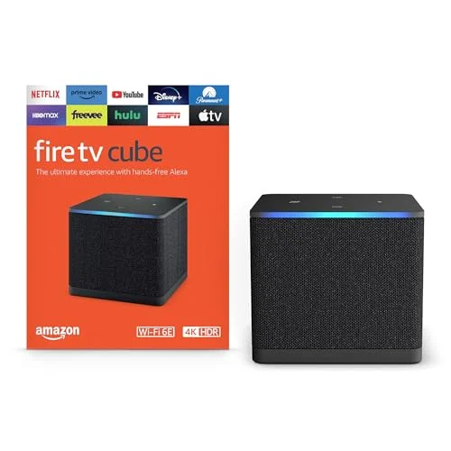 Amazon Fire TV Cube with Alexa 4K Ultra HD - Rank 5 in Best Fire Stick of 2025