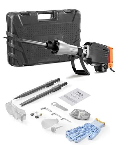VEVOR Electric Demolition Jack Hammer 2200W - Rank 3 in Best Jack Hammer of 2025
