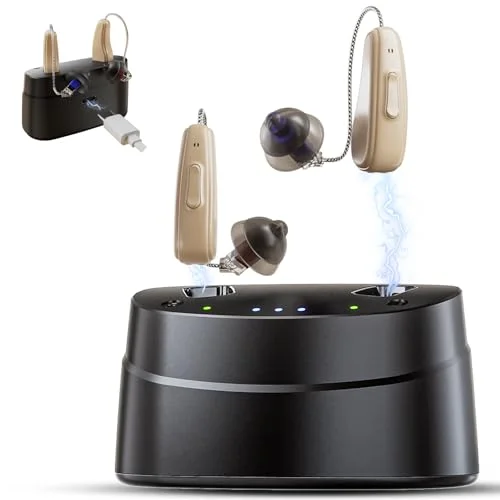 NVBOTY Rechargeable Hearing Aids for Seniors - Rank 10 in Best Hearing Aids of 2025