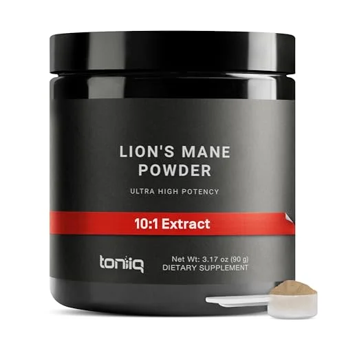 Toniiq Lion's Mane Ultra Potency Powder - Rank 7 in Best Lion's Mane Powder of 2025