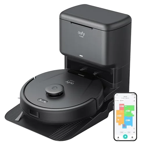 eufy L60 Robot Vacuum with Self Empty Station - Rank 4 in Best Robot Vacuum Cleaner of 2025