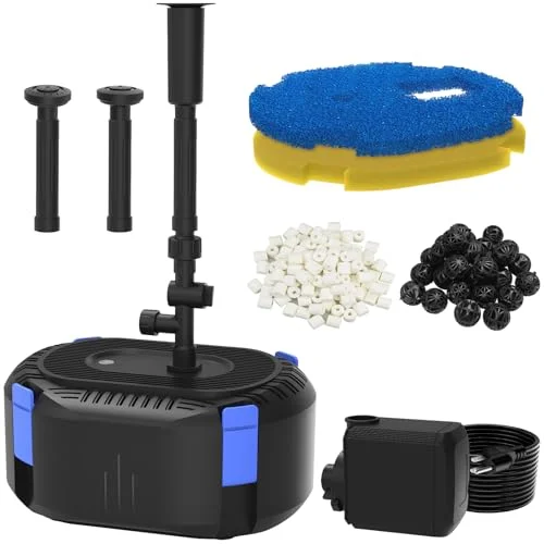 AquaMiracle Koi Pond Filter & Fountain Kit - Rank 10 in Best Under Sink Water Filter of 2025