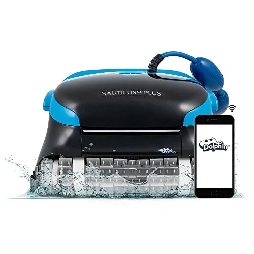 Dolphin Nautilus CC Plus Wi-Fi Pool Vacuum - Rank 8 in Best Robotic Pool Cleaners of 2025