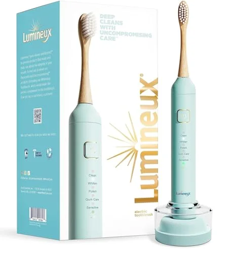 Lumineux Sonic Electric Toothbrush - Bamboo Heads - Rank 10 in Best Adult Electric Toothbrush of 2025
