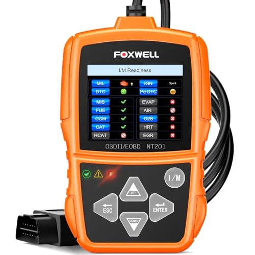 FOXWELL NT201 OBD2 Car Code Reader - Rank 4 in Best Vehicle Code Reader of 2025