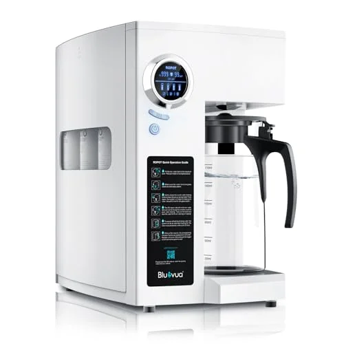Bluevua RO100ROPOT-UV Countertop Reverse Osmosis Water Filter - Rank 9 in Best Reverse Osmosis Water Filtration System of 2025