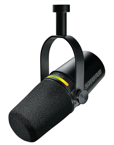 Shure MV7 Podcast Microphone - Rank 5 in Best Streaming Microphone of 2025