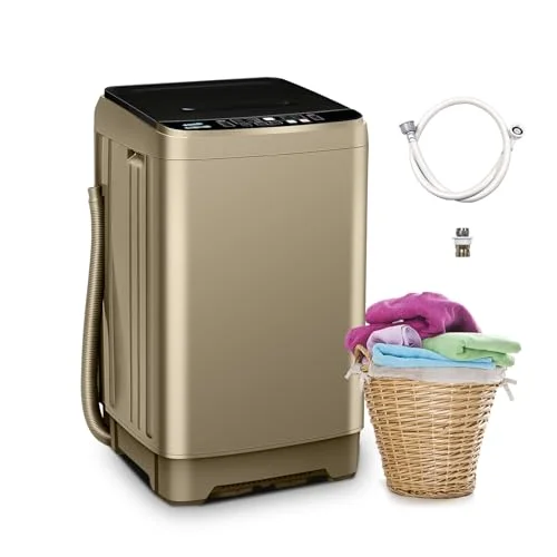 Borcolo Portable Washing Machine, 17.7lbs Full-Automatic - Rank 8 in Best Mini Washing Machine of 2025