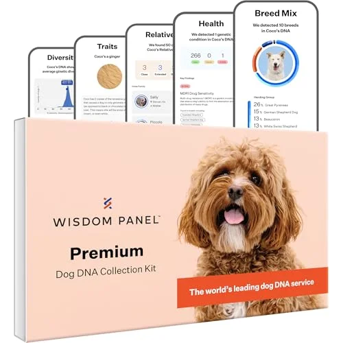 Wisdom Health Premium Dog DNA Kit - Rank 10 in Dog Dna Tests of 2025