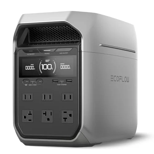 EF ECOFLOW DELTA 3 Plus Portable Power Station - Rank 6 in Best Camping Generator of 2025