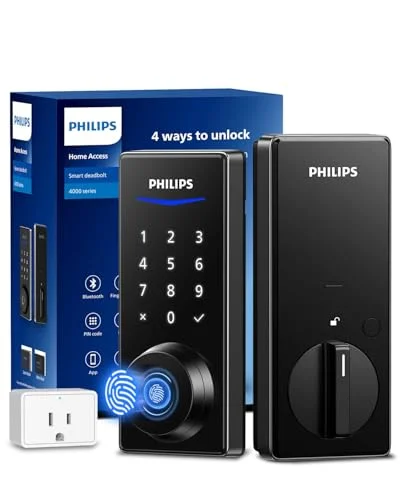 Philips Wi-Fi Smart Door Lock with App Control - Rank 4 in Best Smart Locks For Home of 2025
