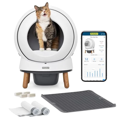 PetSafe ScoopFree SmartSpin Litter Box Bundle - Rank 5 in Best Robot Cat Litter Box of 2025