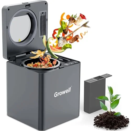 Growell Electric Kitchen Composter 2.5L - Rank 4 in Best Countertop Composter of 2025