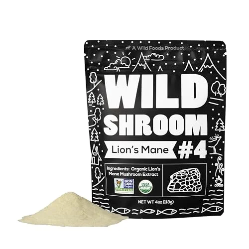 Wild Foods Lion's Mane Mushroom Powder - Rank 9 in Best Lion's Mane Powder of 2025
