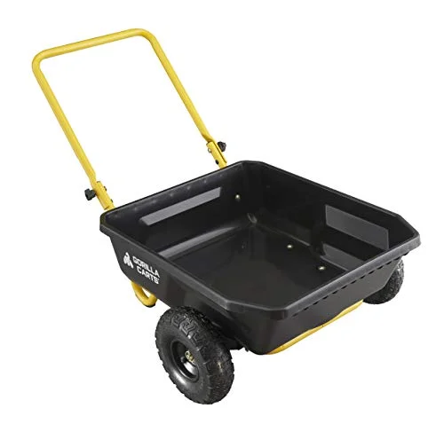 Gorilla Carts GCR-4 Garden Dump Cart - Rank 6 in Best Wheelbarrows of 2025