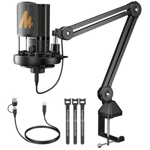 MAONO PM450 USB Condenser Microphone - Rank 4 in Best Streaming Microphone of 2025