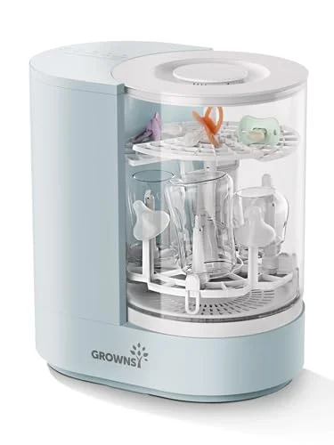 GROWNSY Baby Bottle Washer Sterilizer Dryer - Rank 4 in Best Baby Bottle Washer of 2025