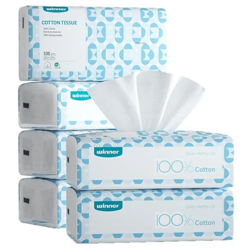 Winner Soft Dry Wipe Unscented Cotton Tissues - Rank 5 in Best Dry Wipes of 2025