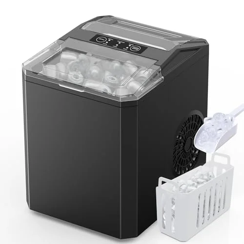 Sweetcrispy Portable Ice Maker - Rank 8 in Best Countertop Ice Machine of 2025