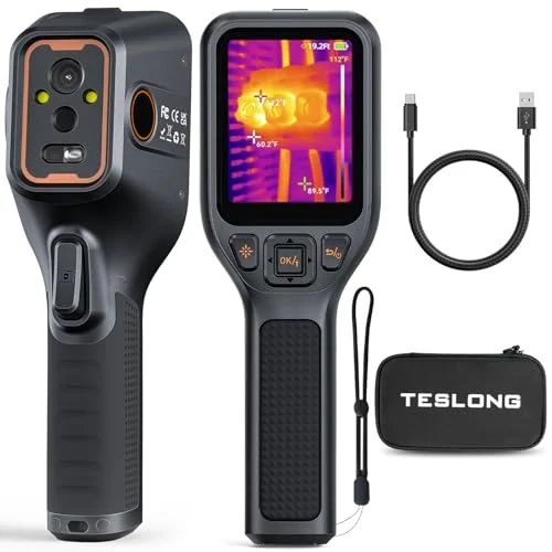 Teslong Thermal Imaging Camera 256x192 Dual-Light - Rank 4 in Best Thermal Camera of 2025
