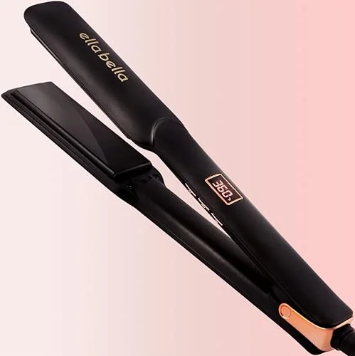 ELLA BELLA Ceramic Flat Iron Hair Straightener - Rank 2 in Flat Irons