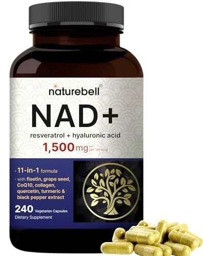 NatureBell NAD+ 10-in-1 Complex Supplement - Rank 8 in Best Nmn Supplement of 2025
