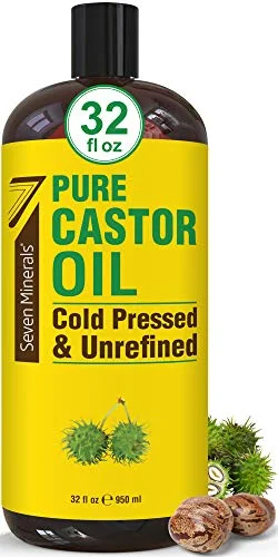 Seven Minerals Pure Cold Pressed Castor Oil - Rank 2 in Best Organic Castor Oil of 2025
