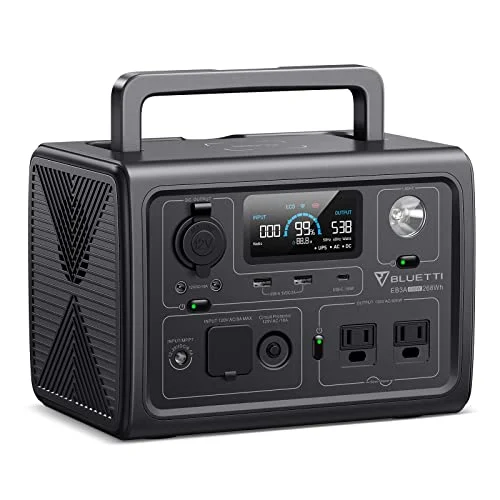 BLUETTI EB3A Portable Power Station - Rank 9 in Best Solar Battery Backup of 2025