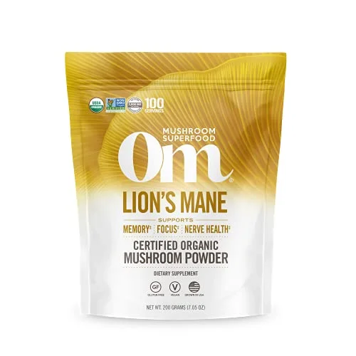 Om Mushroom Superfood Lion's Mane Powder - Rank 10 in Best Lion's Mane Powder of 2025