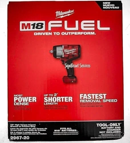 Milwaukee M18 FUEL 18V High Torque Impact Wrench - Rank 8 in Best Impact Wrench of 2025