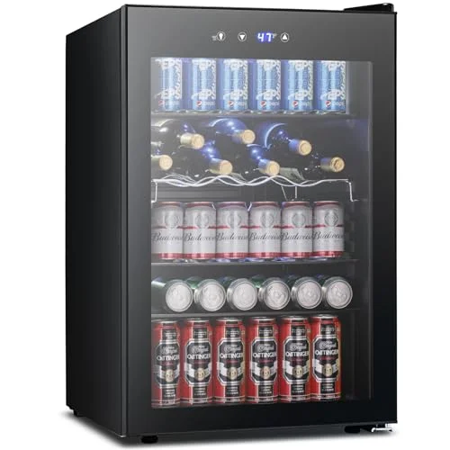 Joy Pebble 145 Can Mini Fridge - Rank 6 in Best Glass Door Mini Fridge of 2025