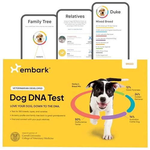 Embark Dog Breed Identification Kit - Rank 4 in Dog Dna Tests of 2025