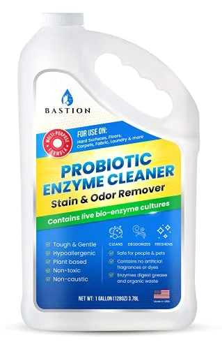 Bastion Probiotic Enzyme Cleaner One Gallon - Rank 5 in Best Enzyme Cleaner of 2025