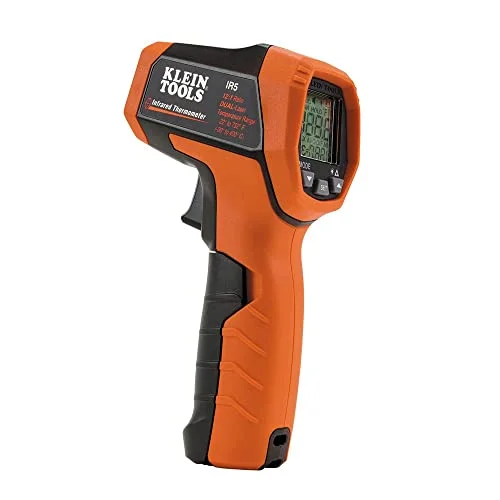 Klein Tools IR5 Dual Laser Infrared Thermometer - Rank 8 in Best Infrared Thermometer of 2025