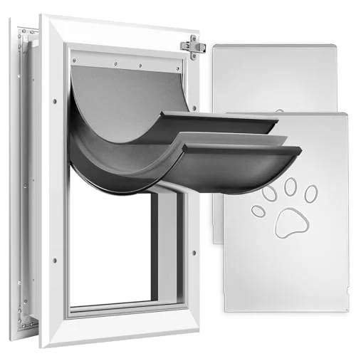 Petoasis Aluminum Large Dog Door - Rank 6 in Best Dog Doors of 2025
