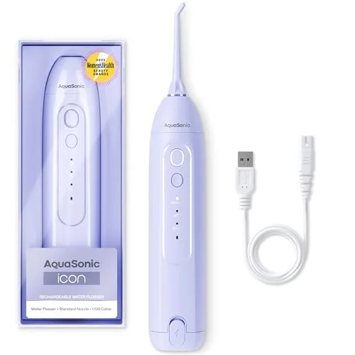 AquaSonic Icon Cordless Water Flosser - Rank 5 in Best Waterpik Flosser of 2025