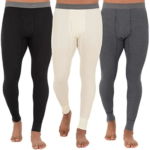 Fruit of the Loom Men's Waffle Thermal Underwear Bottoms - Rank 10 in Best Long Underwear For Men of 2025