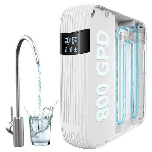 CrispTaste Tankless Reverse Osmosis System 800GPD - Rank 9 in Best Under Sink Reverse Osmosis of 2025