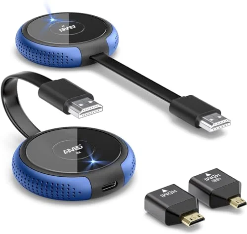 TIMBOOTECH 4K Wireless HDMI Transmitter and Receiver Kit - Rank 7 in Best Hdmi Transmitter And Receiver of 2025