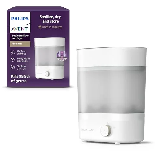 Philips AVENT Baby Bottle Sterilizer with Dryer SCF293/00 - Rank 5 in Best Bottle Sterilizers of 2025