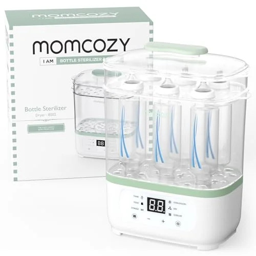 Momcozy 8-in-1 Baby Bottle Sterilizer and Dryer - Rank 5 in Best Baby Bottle Washer And Sterilizer of 2025