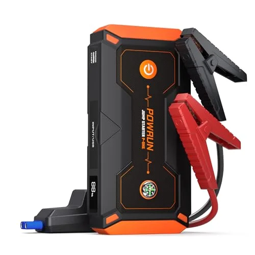 Powrun P-ONE 2000A Car Jump Starter - Rank 8 in Jump Starters of 2025